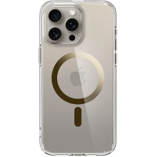 Чохол Spigen для Apple iPhone 15 Pro Ultra Hybrid MagFit, Gold