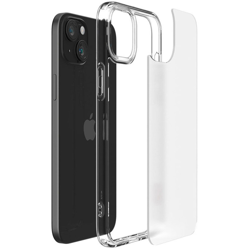 Чохол Spigen для iPhone 15 Plus Ultra Hybrid, Frost Clear