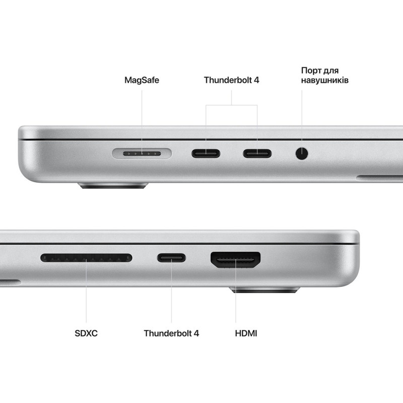 Ноутбук APPLE MacBook Pro 16" M2 Pro 16/1TB 2023 Silver MNWD3