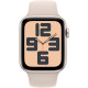 Смартгодинник Apple Watch SE GPS 44mm Starlight Aluminium Case with Starlight Sport Band – M/L